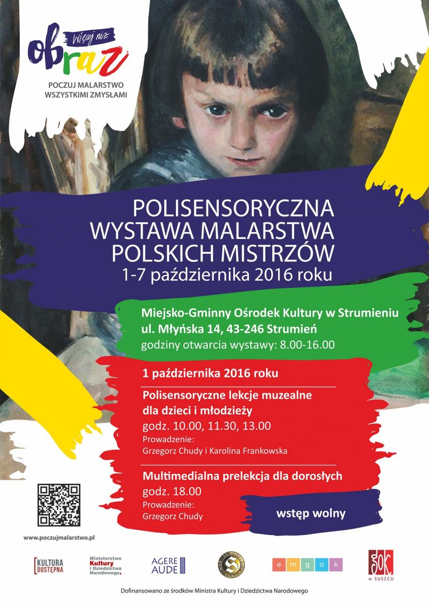 Więcej niż obraz – poczuj malarstwo wszystkimi zmysłami 1-7.10