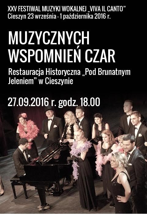 Cieszyn: MUZYCZNYCH WSPOMNIEŃ CZAR 27.09
