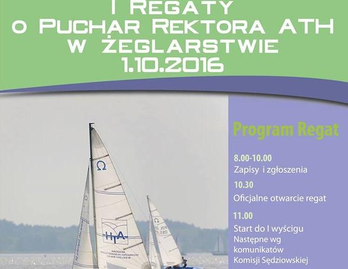 I Regaty o Puchar Rektora ATH 01.10