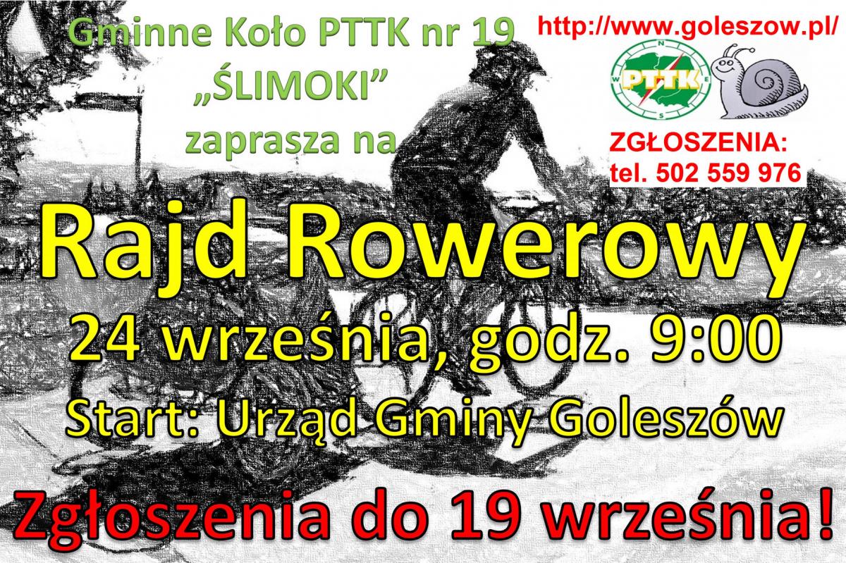 Rajd Rowerowy Gminy Goleszów 24.09
