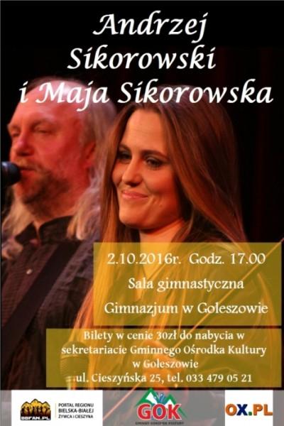 Koncert Andrzeja i Mai Sikorowskich 2.10
