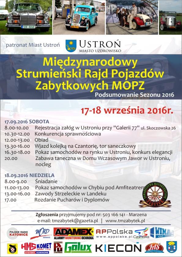 Międzynarodowy Strumieński Rajd Zabytkowych Pojazdów 17-18.09