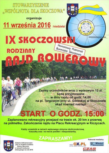 IX Skoczowski Rajd Rowerowy 11.09