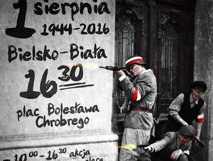 Bielsko-B: Rekonstrukcja historyczna w rocznicę Postania Warszawskiego 01.08