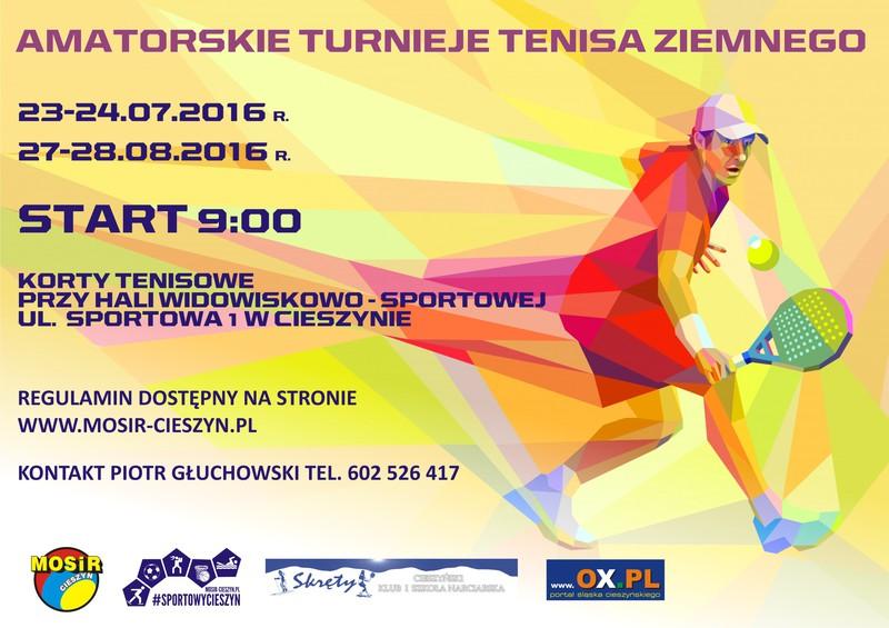 Amatorski turniej tenisa ziemnego 23.07
