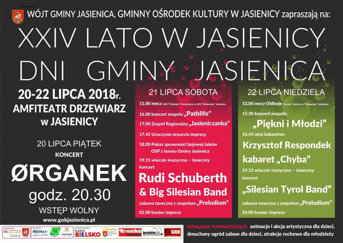 Lato w Jasienicy 2018 (Organek, Piękni i Młodzi) - 20/22.07