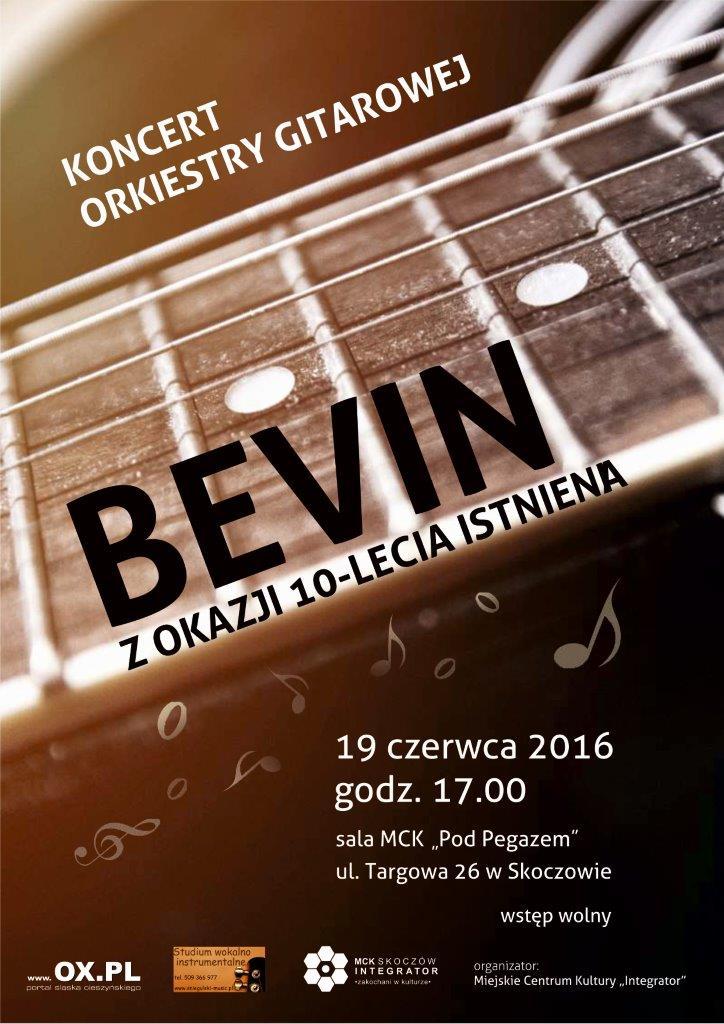 Skoczów: Koncert Orkiestry Gitarowej BEVIN 19.06