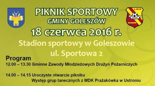 Goleszów: Piknik sportowy 18.06