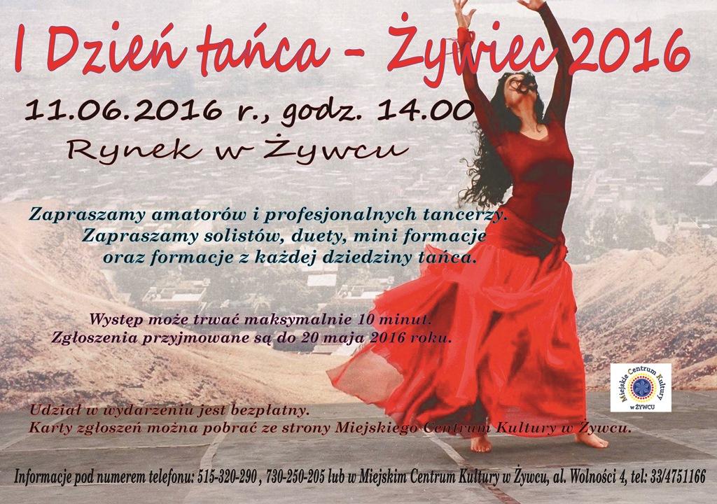 I Dzień Tańca na żywieckim Rynku - 14.06