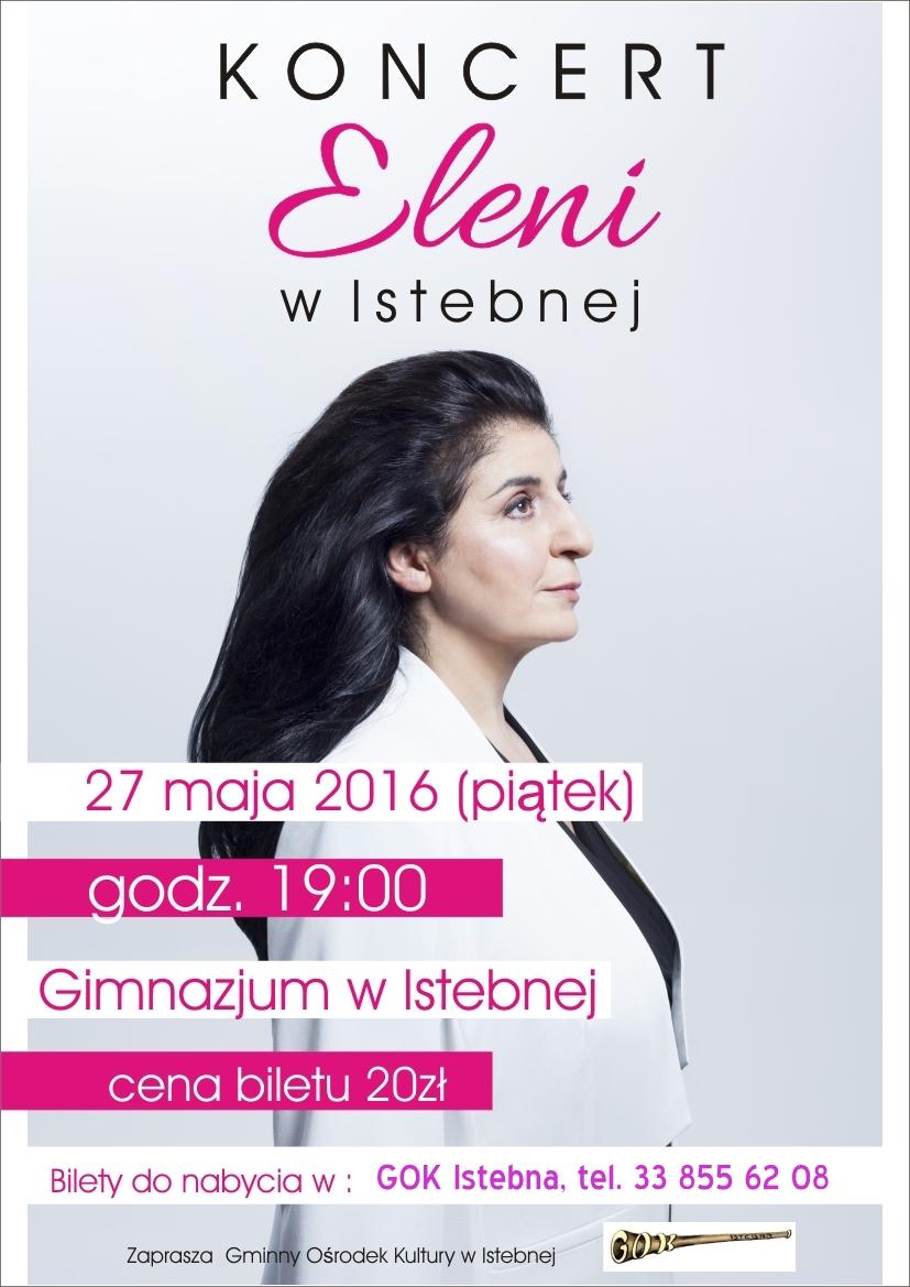 Istebna: Koncert Eleni 27.05