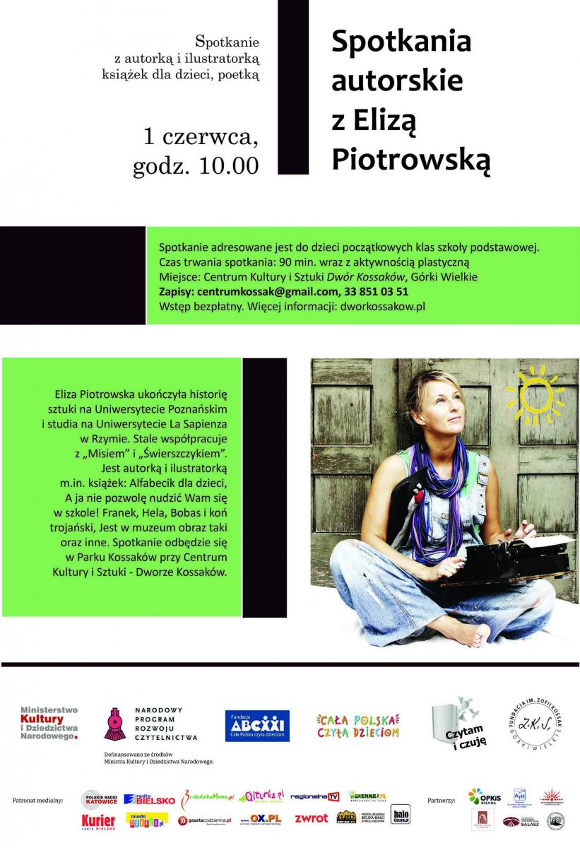 Spotkanie z Elizą Piotrowską 1.06