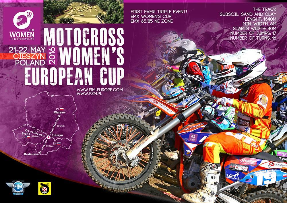 Cieszyn: Motocross womens european cup 21/22.05