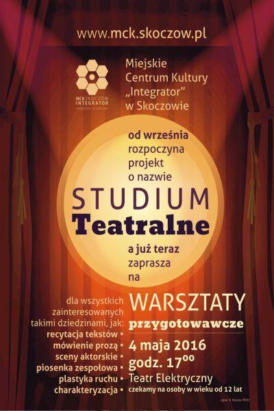 Skoczów: Warsztaty przygotowawcze do studium teatralnego 4.05