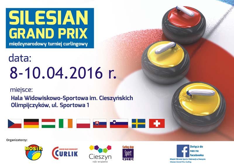 Cieszyn: Silesian Grand Prix w curlingu 2016 8/10.04