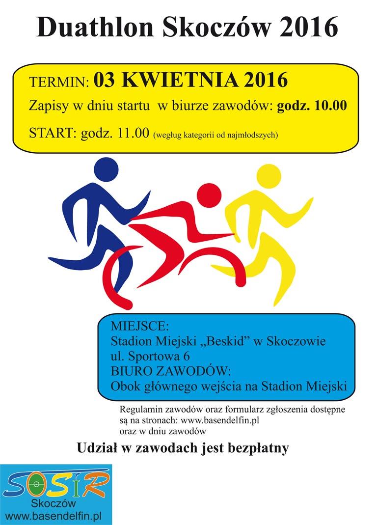 Duathlon Skoczów 2016 już w niedzielę