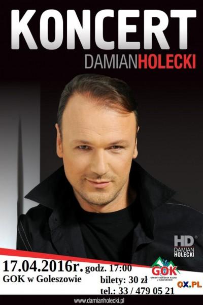 Goleszów: Koncert Damiana Holeckiego 17.04
