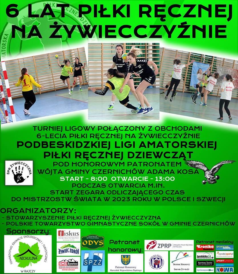 Czernichów: Turniej Podbeskidzkiej Amatorskiej Ligi Piłki Ręcznej Dziewcząt 12.03