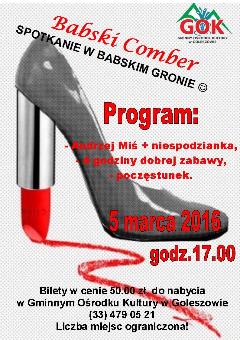 Goleszów: Babski Comber 5.03