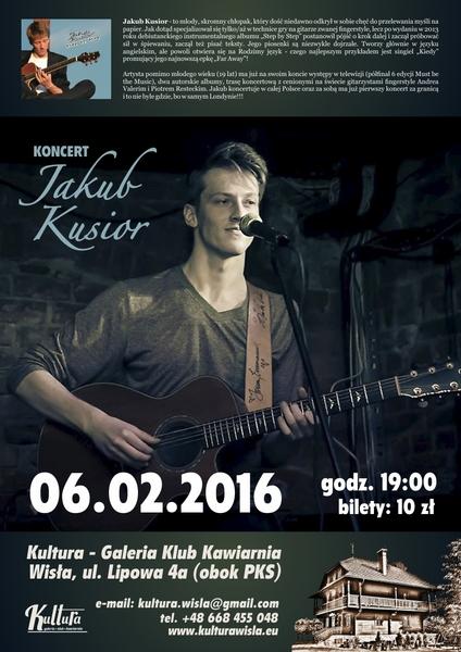 Wisła: Koncert Jakuba Kusiora 6.02