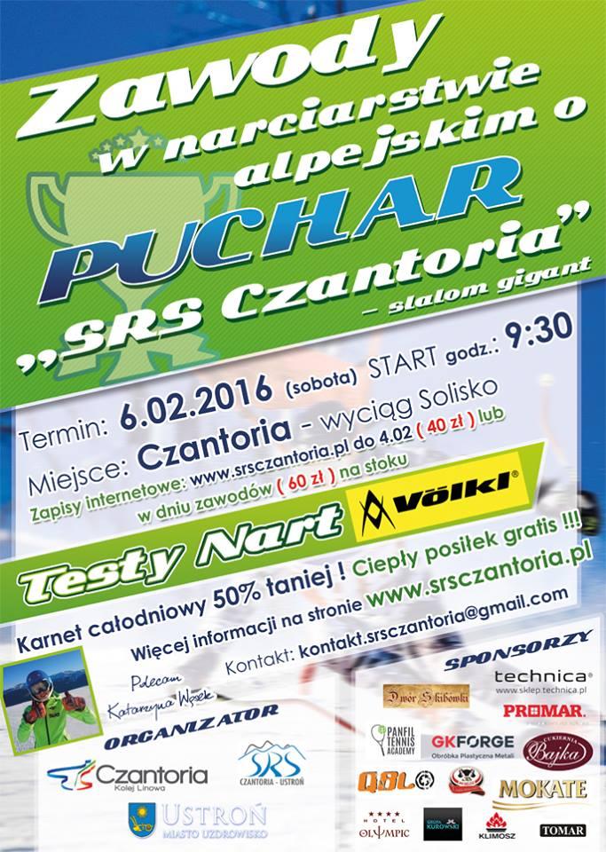 Ustroń: Zawody w narciarstwie alpejskim o Puchar SRS Czantoria 06.02