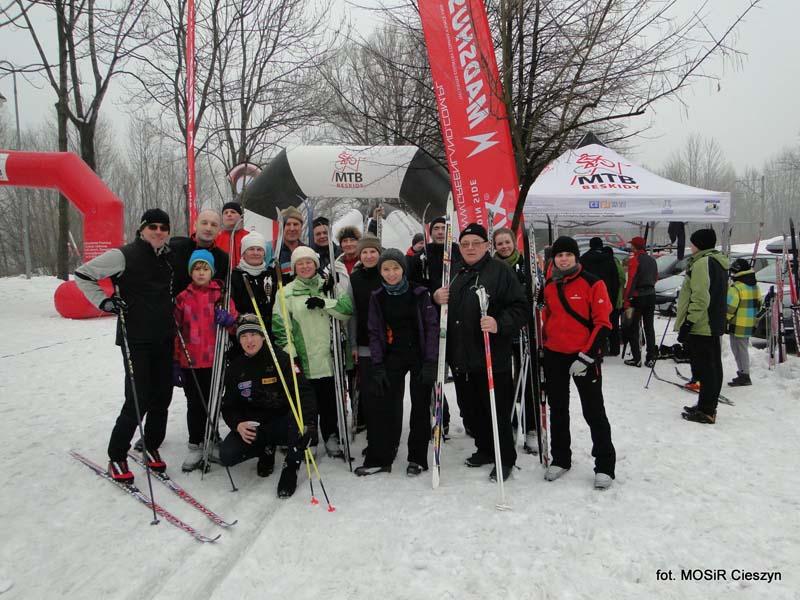 Cieszyn: Szkółka narciarstwa biegowego 30.01