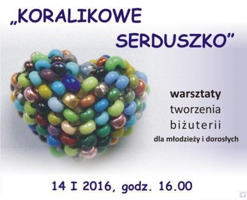 Cieszyn: Koralikowe serduszko 14.01
