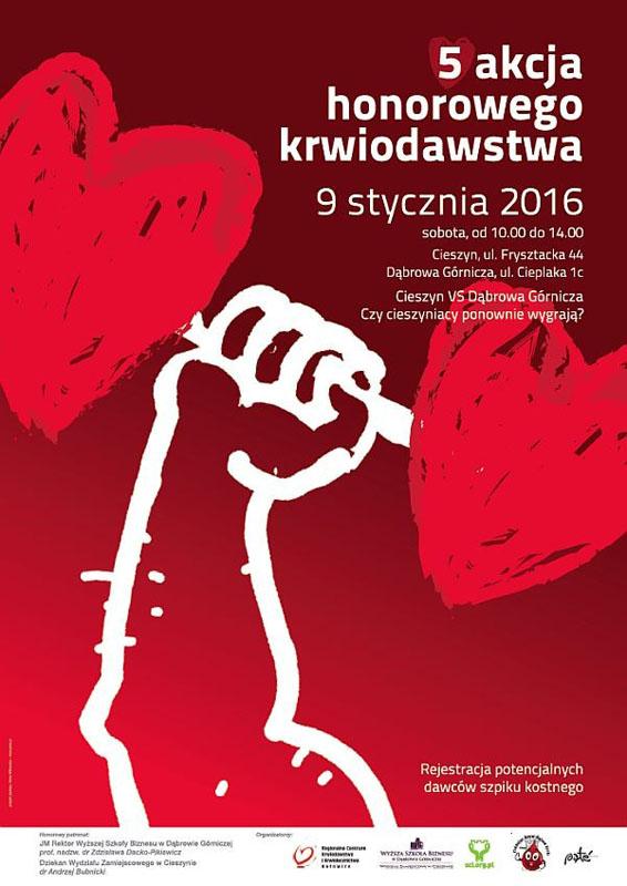 Cieszyn: V Akcja Honorowego Krwiodawstwa