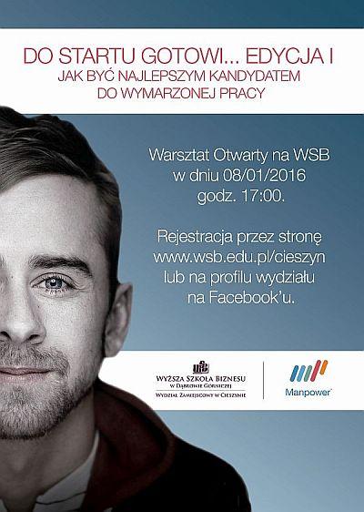 Cieszyn: Jak być najlepszym kandydatem do wymarzonej pracy 8.01