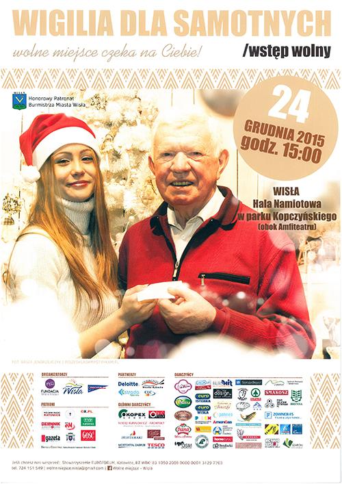 Wisła: Wigilia dla samotnych 24.12