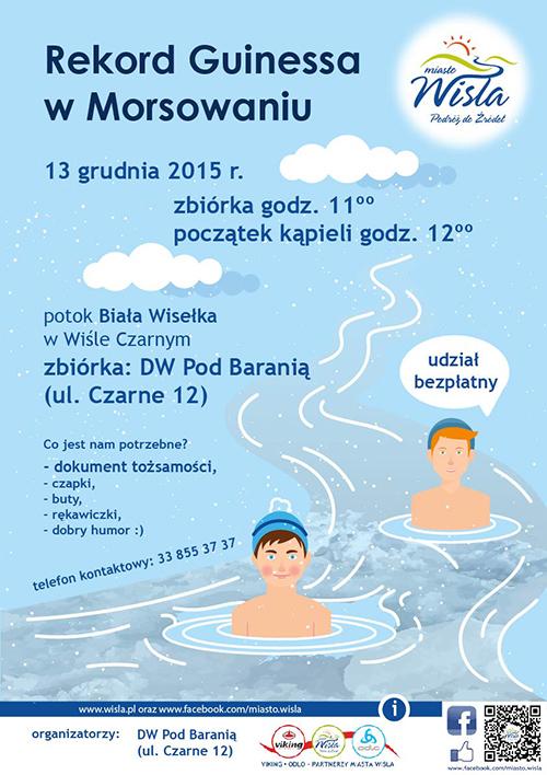 Wisła: Rekord Guinessa w Morsowaniu 13.12