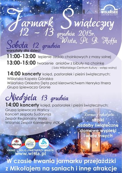 Wisła: Jarmark Świąteczny 12-13.12