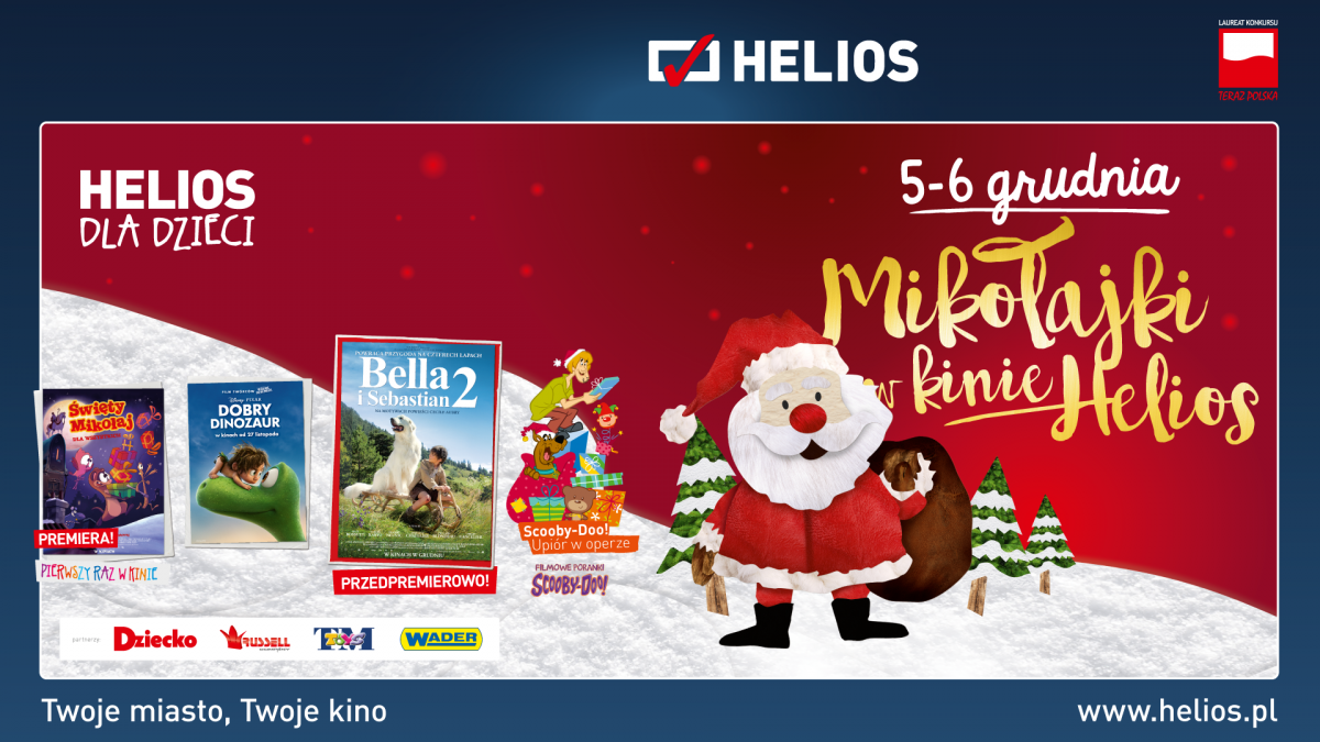 Mikołajki w Kinie Helios 