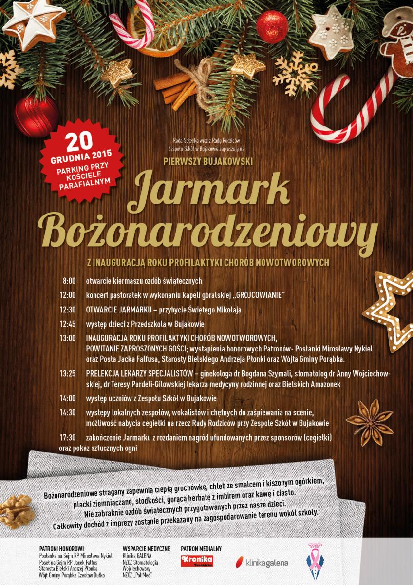 Bujaków: I Bujakowski Jarmark Bożonarodzeniowy 20.12