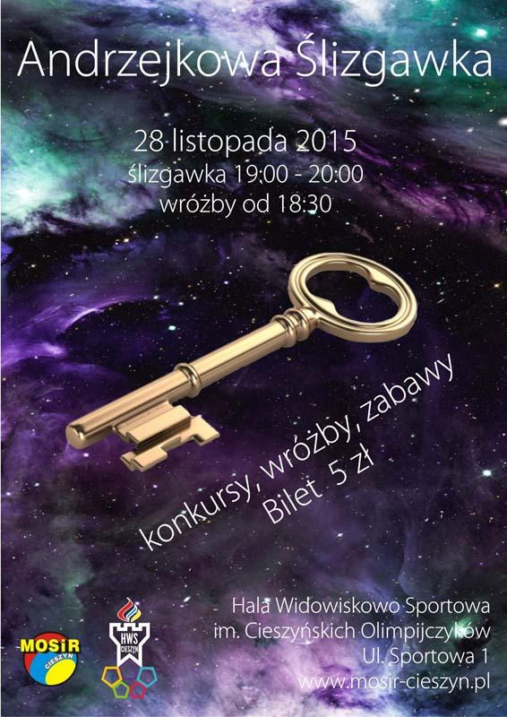 Cieszyn: Andrzejkowa ślizgawka specjalna 28.11
