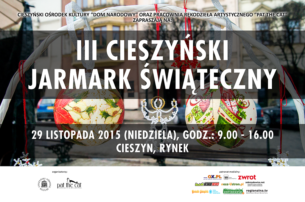 Cieszyn: III Jarmark Świąteczny 29.11