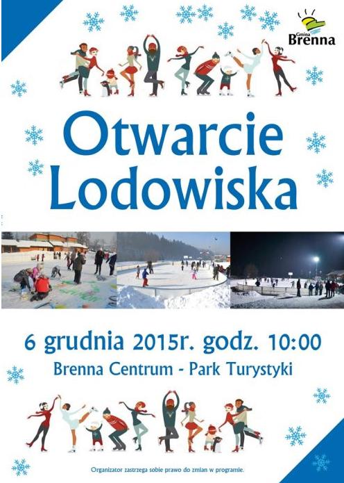 Brenna: Otwarcie Lodowiska 6.12