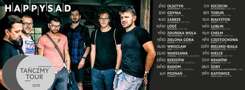 Koncert: Happysad - Tańczmy Tour 20.11