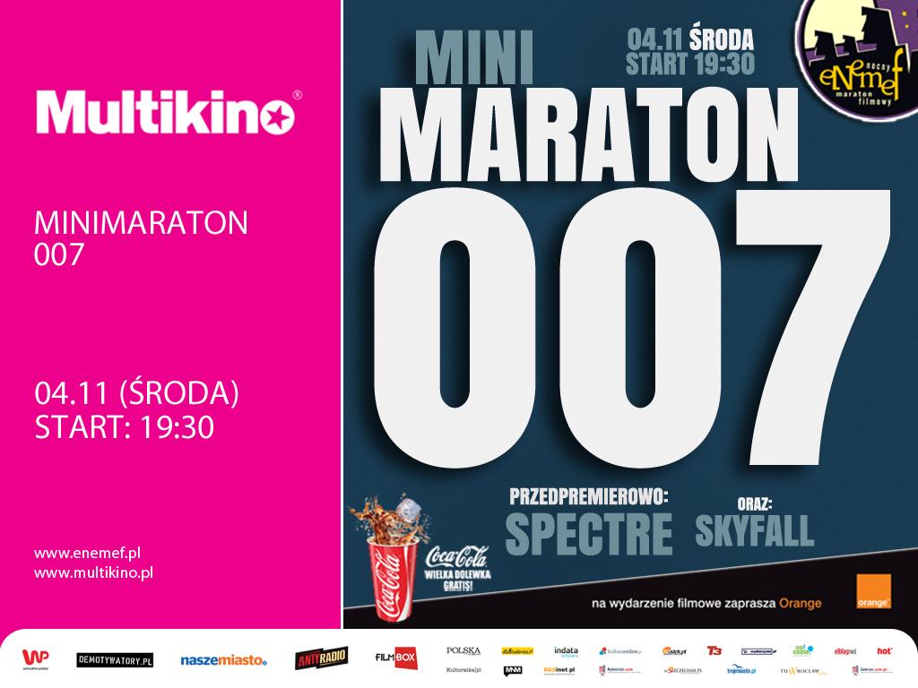 Minimaraton 007 z przedpremierowym pokazem „Spectre”