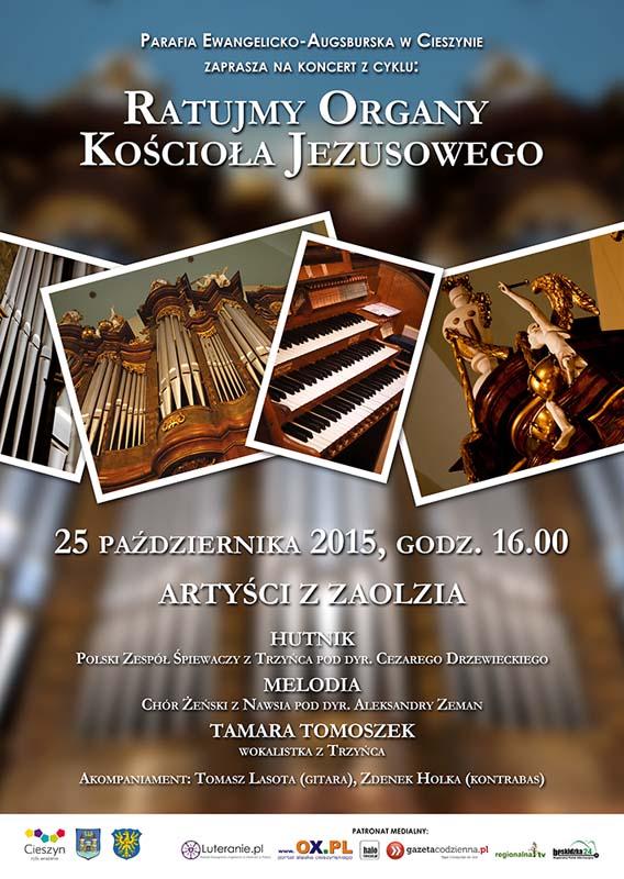 Cieszyn: Artyści z Zaolzia ratują organy 25.10