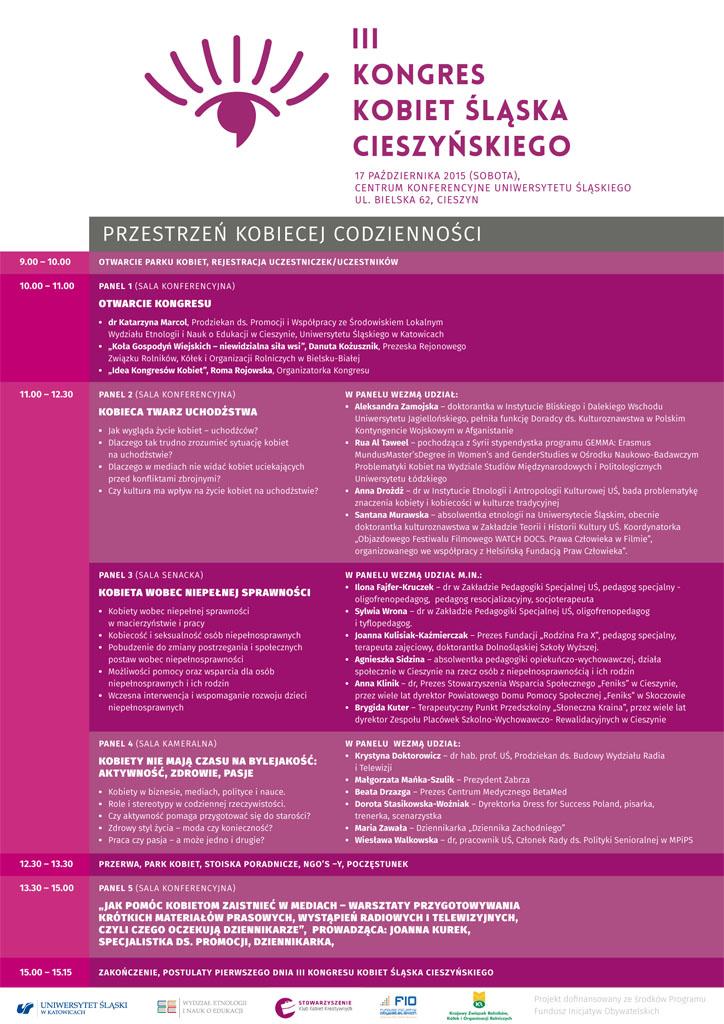 Cieszyn: III Kongres Kobiet Śląska Cieszyńskiego 17.10