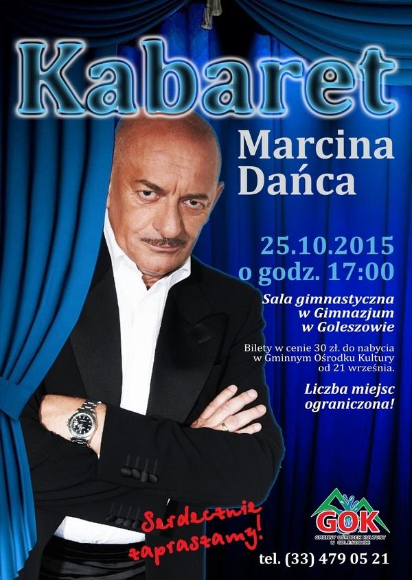 Goleszów: Kabaret Marcina Dańca 25.10