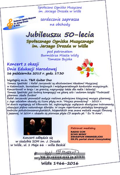 Wisła: Jubileusz 50-lecia Społecznego Ogniska Muzycznego 16.10