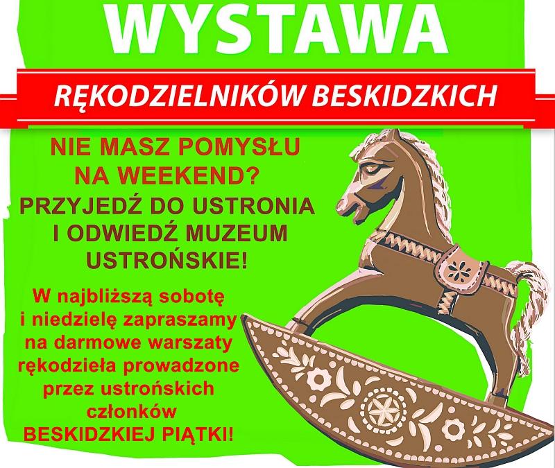 Ustroń: Darmowe warsztaty rękodzieła - Rękodzielniki Beskidzkie 10-11.10