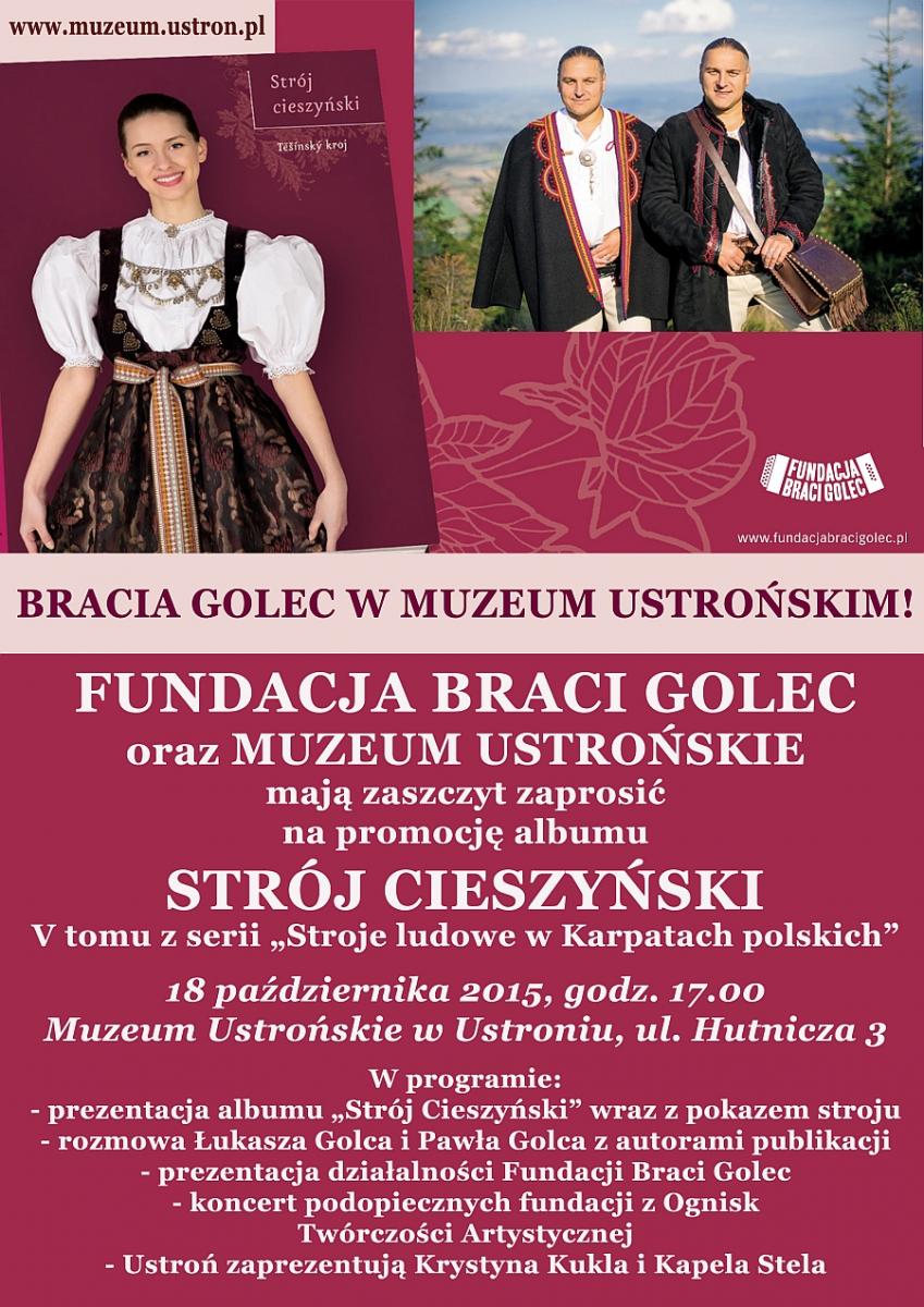 Ustroń: Bracia Golec w muzeum 17.10