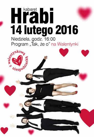 Cieszyn: Kabaret Hrabi na Walentynki   W programie 