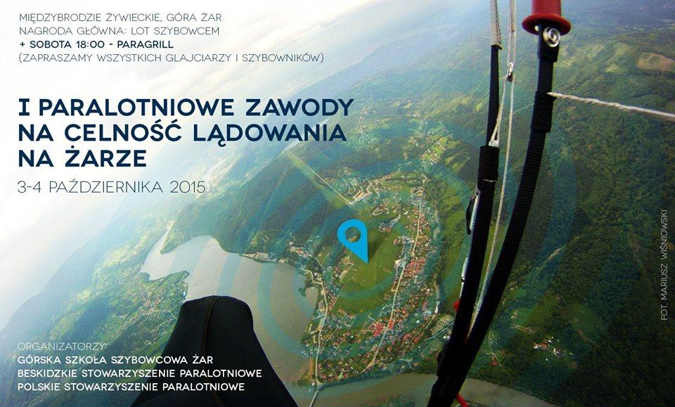 I Paralotniowe Zawody na Celność Lądowania na Żarze - 3/4.10