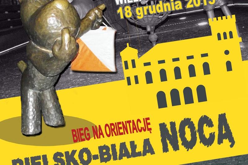 Bieg na orientację - Bielsko-Biała Nocą część II -  22.10