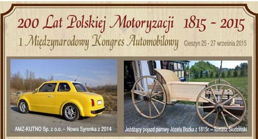 Cieszyn: 200 lat polskiej motoryzacji 27.09