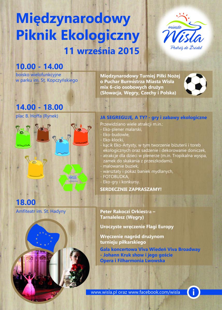 Wisła: Międzynarodowy Piknik Ekologiczny 11.09