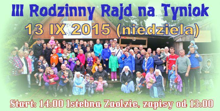 Istebna: III Rodzinny Rajd na Tyniok